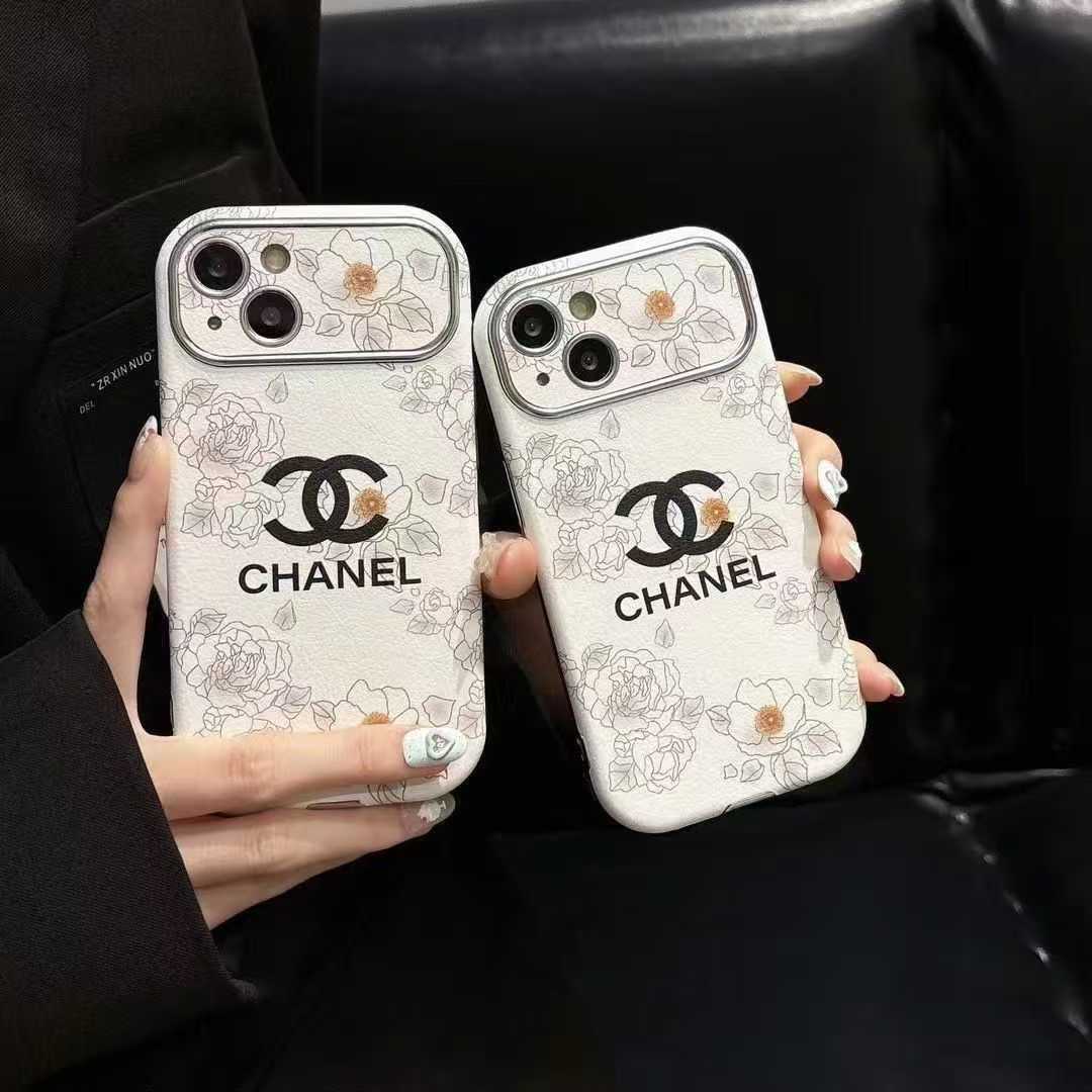  女子の Chanel 風 iPhone 16 plusケース