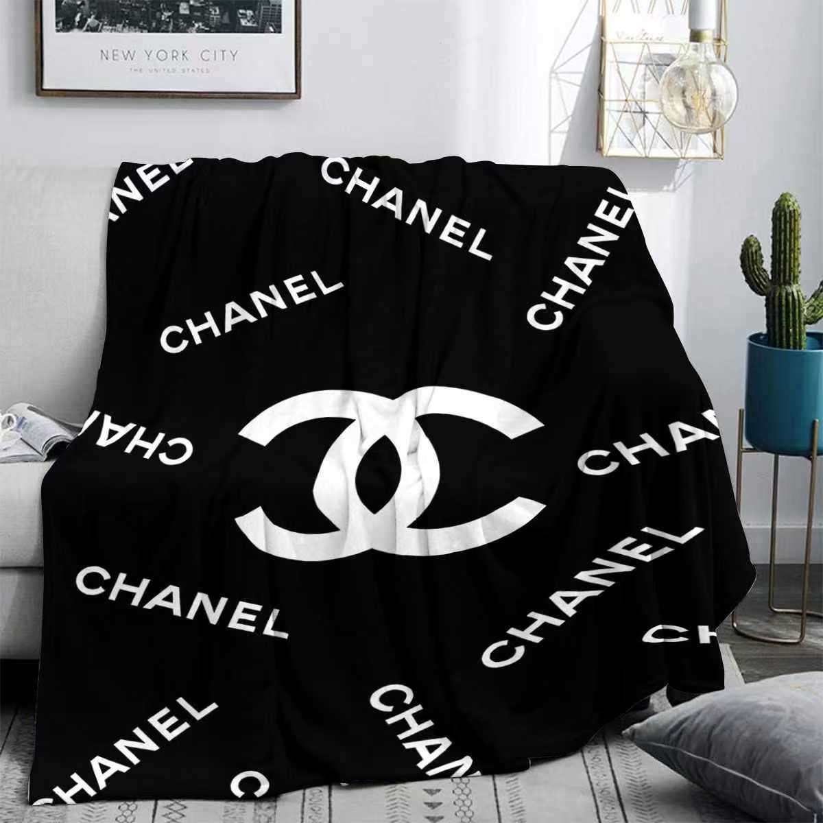Chanel 大判 毛布 軽量