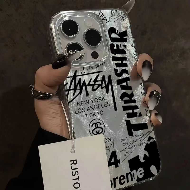 Supreme 高級感Stussy アイフォン 17 air ケース