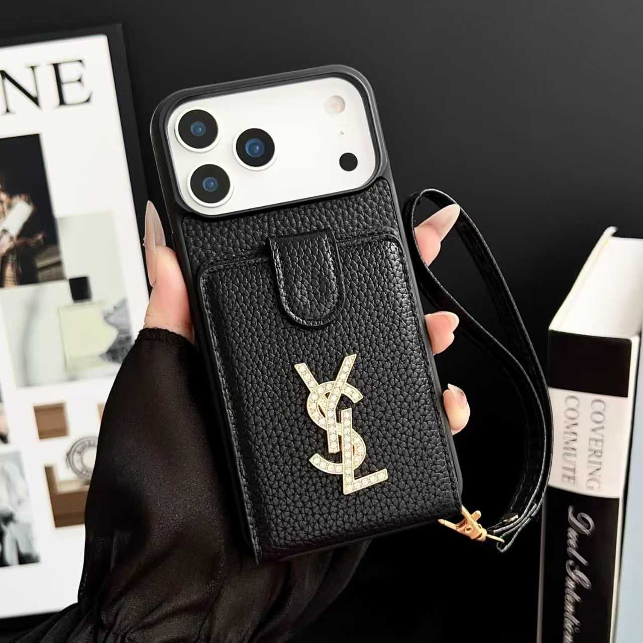 YSL iphone 16 ケース レデイース