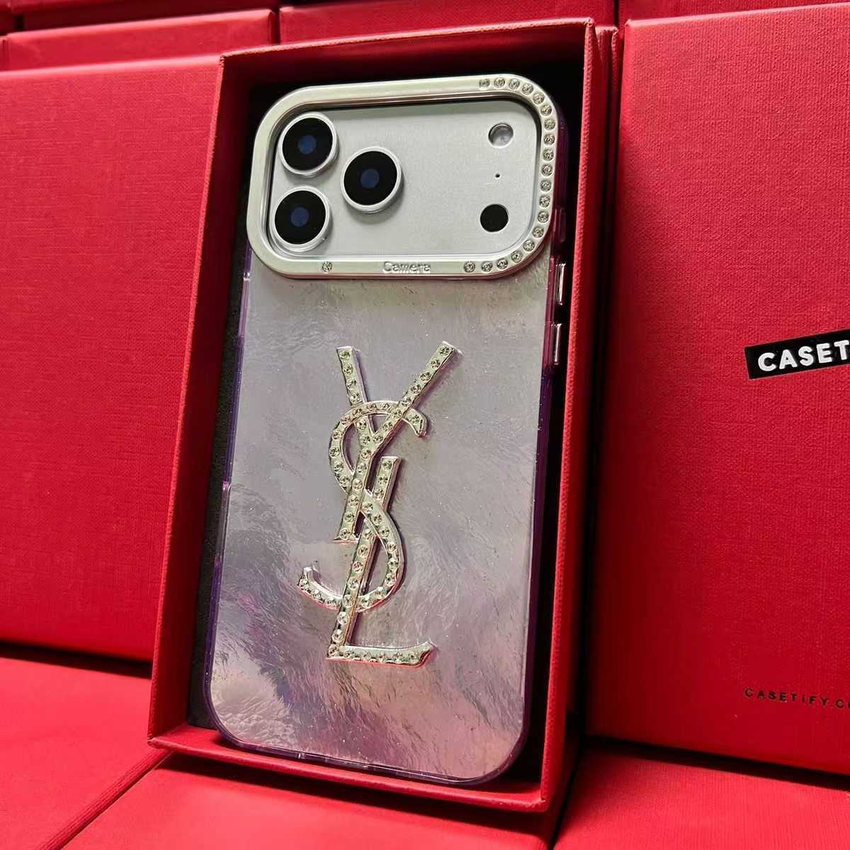 YSL 人気 女子 iphone 17 PROケース